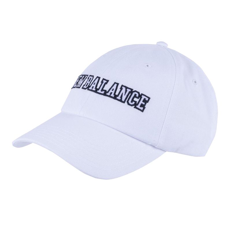 New Balance Logo Baseball Cap  White
